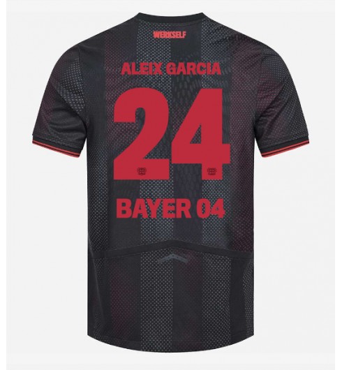 Moške Nogometnih dresov Bayer Leverkusen Aleix Garcia #24 Domači 2025-26 Kratki rokavi Moške Nogometnih dresov Bayer Leverkusen Aleix Garcia #24 Domači 2025-26 Kratki rokavi